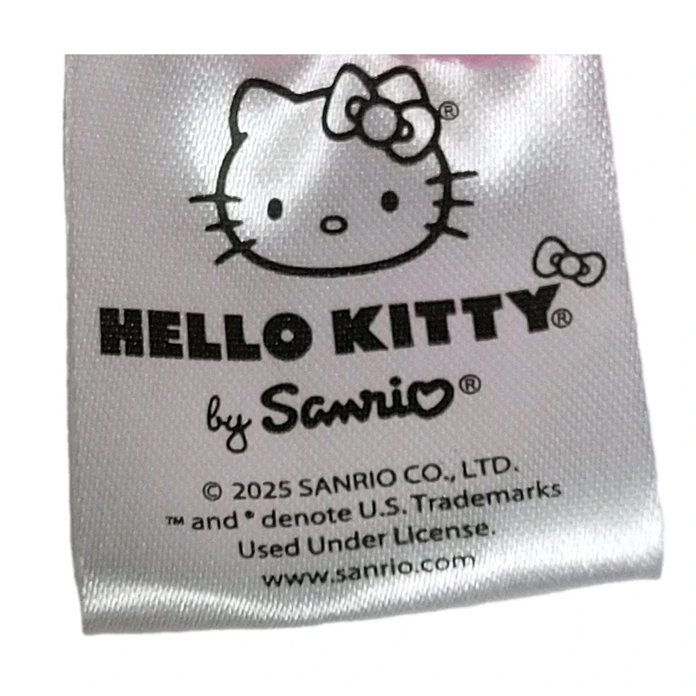 Hello Kitty Pink Bow Big Face Peruvian Unisex Beanie One‎ Size NWT